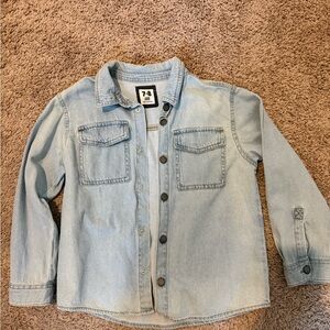 Cotton On Kids Light Wash Denim Jacket